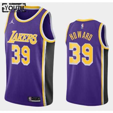 Maillot Basket Los Angeles Lakers Dwight Howard 39 2020-21 Jordan Brand Statement Edition Swingman - Enfant